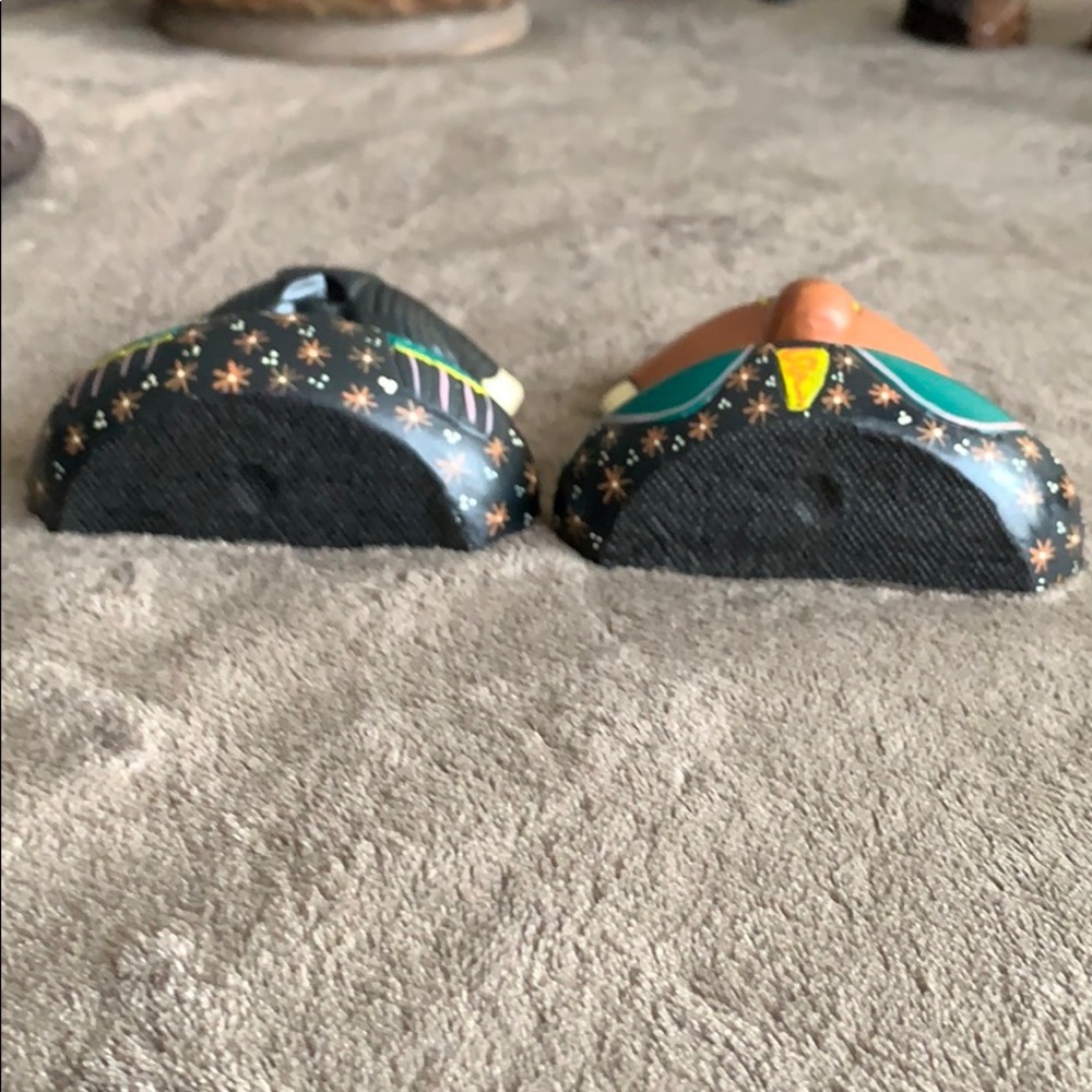Hand crafted pair of figurines from Far East - Picture 4 of 6
